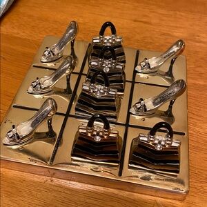 Neiman Marcus Shoes and Bags Tic Tac Toe Set